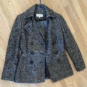 Calvin Klein Black Peacoat